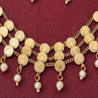 Js Fashion Graceful Temple Necklace Set