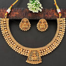 Js Fashion Beautiful Pota Stone And Pearl Necklace Set With Maching Earrings