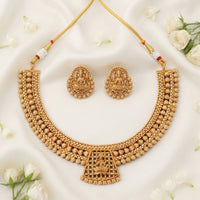 Js Fashion Beautiful Pota Stone And Pearl Necklace Set With Maching Earrings