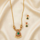 JS Fashion Premium Rajwadi Polish Pearl Necklace Set