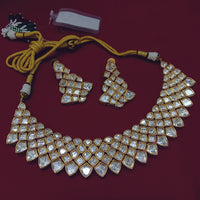 Arham Classic Polki Kundan Designer Necklace Set