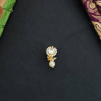 Js Fashion  High Gold Polish Designer Fancy Style Kundan Nath