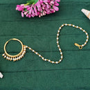 Js Fashion Antique Designer High Gold Polish Fancy Style Nath