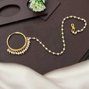 Js Fashion Beautiful High Gold Fancy Designer Nath