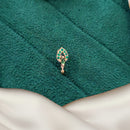 Js Fashion High Gold Traditional Flower Nath Nose Ring