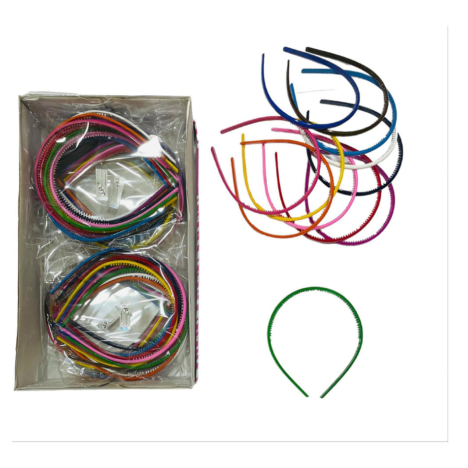 Jp Clips JP Hair Clips Assorted Color Hair Bands- 6 Dozen – JewelEMarket