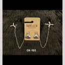 Dhwani Oxidised Plated Studs Statement Earrings - (Pack of 12)