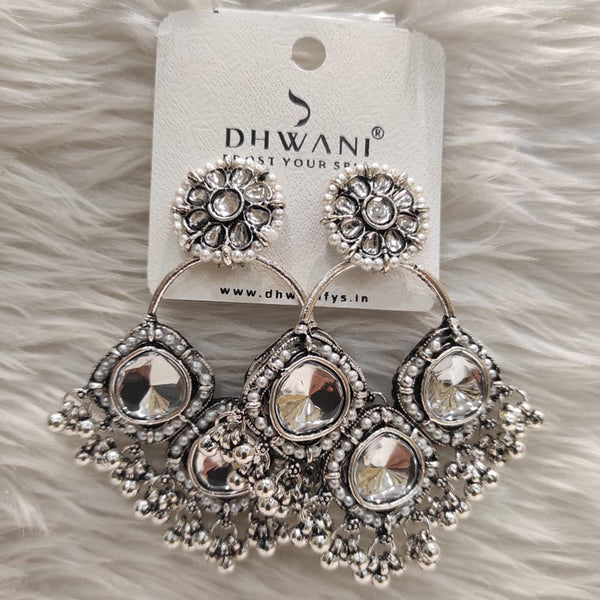 Dhwani Oxidised Plated Dangler Earrings