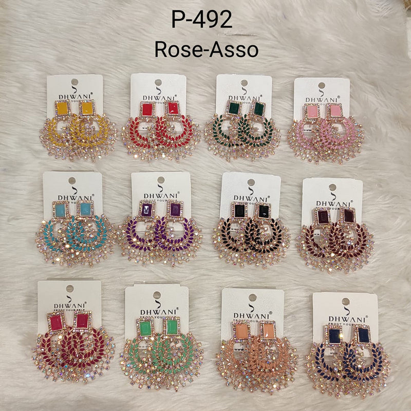 Brass Cubic Zirconia Combo Set of Pendant, Earring, Finger Ring & Kada For  Women (Rose Gold) at Rs 200/set | Indian Fashion Jewelry in Mumbai | ID:  2849223696297