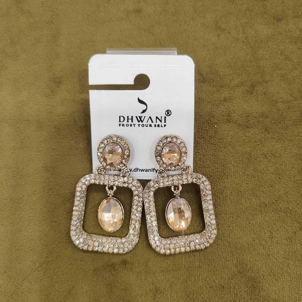 Dhwani Royal Austrian Stone Statement Pack of 12 Dangler Dangler Earrings