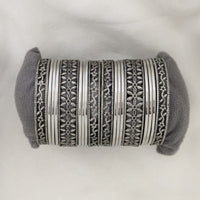 Shree Asha Bangles Oxidised Plated Bangles Set