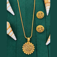 Js Fashion  Beautiful Designer High Gold Fancy Style Pendant Set