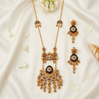 Js Fashion  Designer Rajwadi Polish Fancy Style Pendant Set