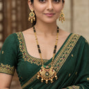 Js Fashion  Designer Rajwadi Polish Fancy Style Pendant Set
