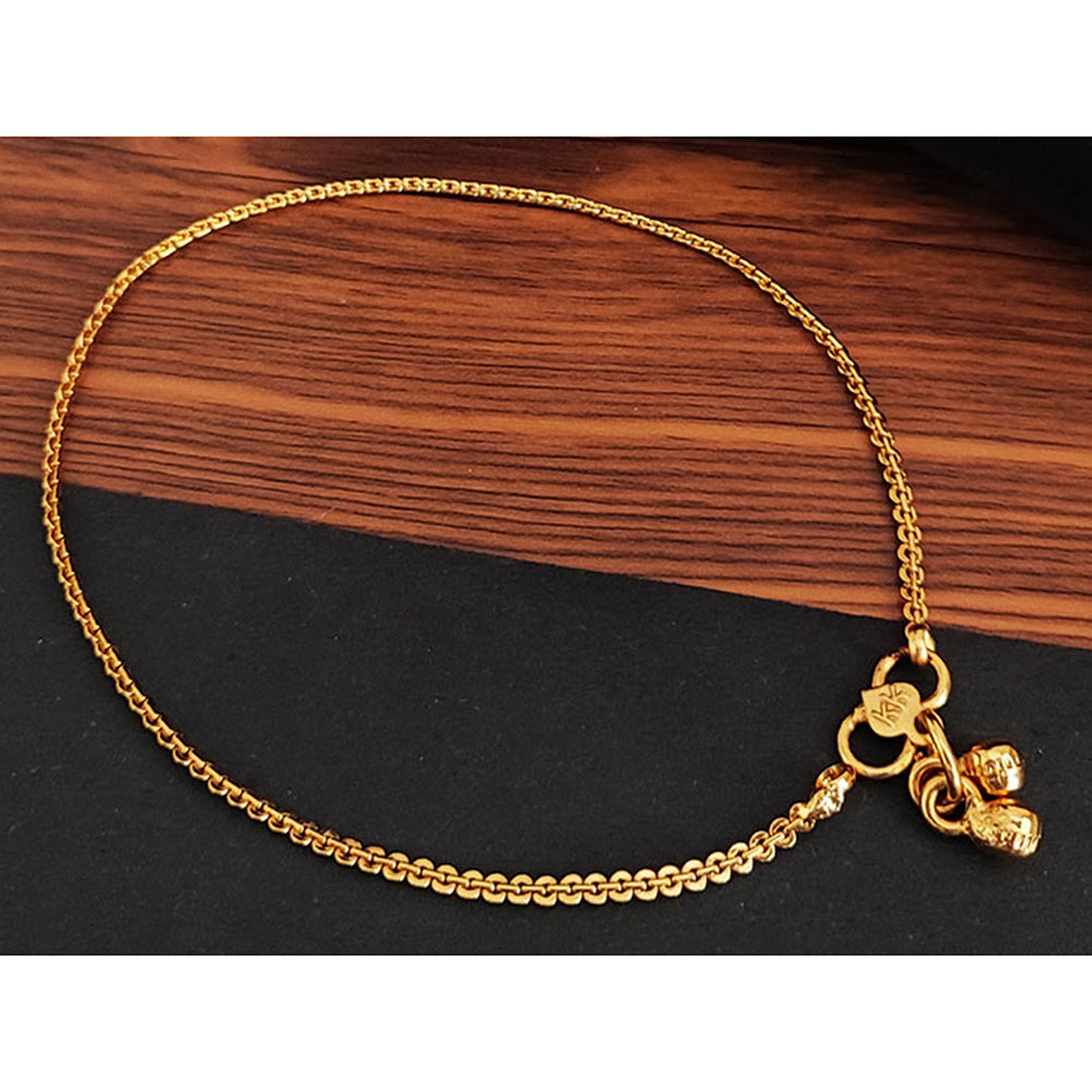 JS Fashion Royal High Gold Designer Anklet (Payal)
