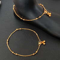 JS Fashion Royal High Gold Designer Anklet (Payal)