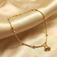 JS Fashion Royal High Gold Designer Anklet (Payal)