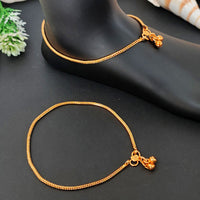 JS Fashion Royal High Gold Designer Anklet (Payal)