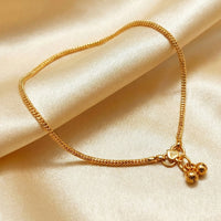 JS Fashion Royal High Gold Designer Anklet (Payal)