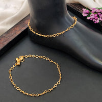 JS Fashion Royal High Gold Designer Anklet (Payal)