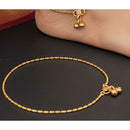 JS Fashion Royal High Gold Designer Anklet (Payal)