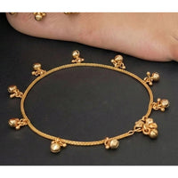 JS Fashion Royal High Gold Designer Anklet (Payal)