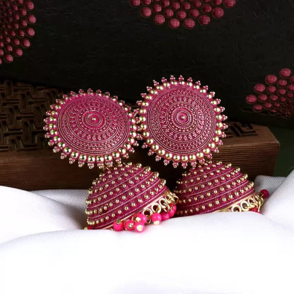 Flipkart.com - Buy MEENAZ Acqua jhumka earrings Kundan big round jhumkas  south indian wedding party Temple Pearl, Beads, Cubic Zirconia, Zircon,  Crystal, Diamond Copper, Brass, Zinc, Metal, Alloy, Stone Jhumki Earring  Online