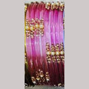 Chitra Bangles Multi Color Glass Bangle (12 Piece In 1 Box)