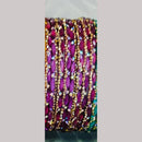 Chitra Bangles Multi Color Glass Bangle (12 Piece In One Box)