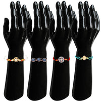 Mahi Fancy Rakhi Combo Set of 4 for Brother | Rakhis with Artificial Pearl & Multicolor Crystals (RCO1105835M)