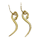 Raddhi Jewels Latest Fashion Stylish Drop Dangle Snake-Shaped Earrings For Women