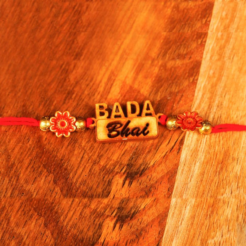 Raddhi Jewels Bada Bhai Bro Rakhi For Brother/Bhai/Bro