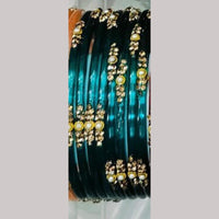 Chitra Bangles Multi Color Glass Bangle (12 Piece In 1 Box)