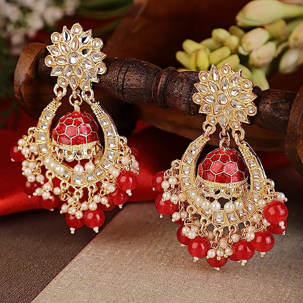 2.75 Inch Clip Ons Long Red Crystal Silver Teardrop Pageant Earrings - Etsy  | Etsy earrings, Pageant earrings, Bead jewellery