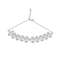 Sian Silver Plated American Diamond Bracelet
