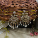 ShringarStreet Gold Plated Elephant Style Chandbali Earring