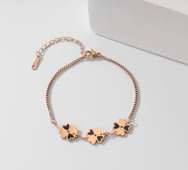 Tarohi Jewels Stainless Steel Butterfly Bracelet