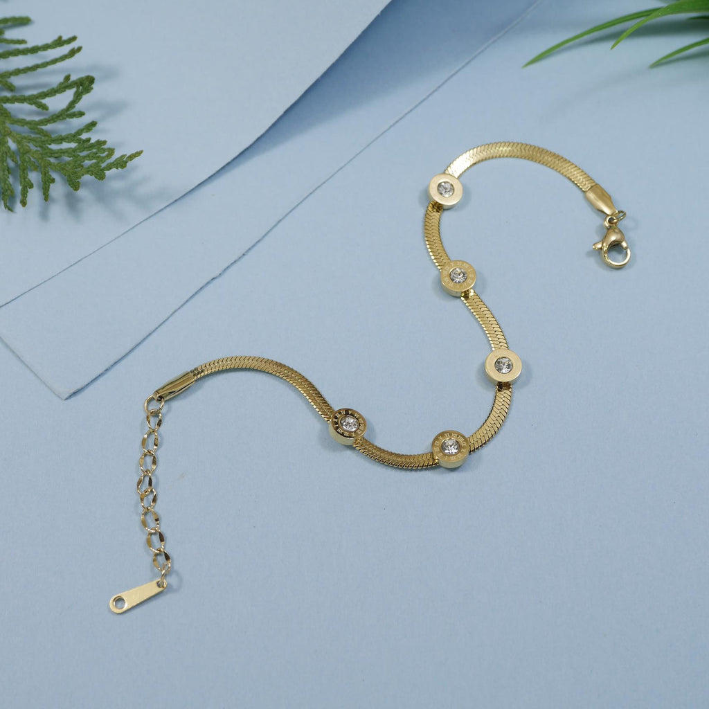 Tarohi Jewels Stainless Steel Bracelet