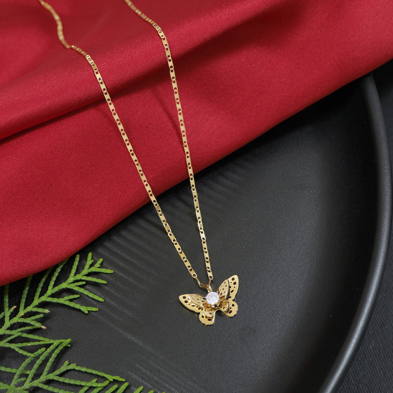 Tarohi Jewels Stainless Steel  Necklace