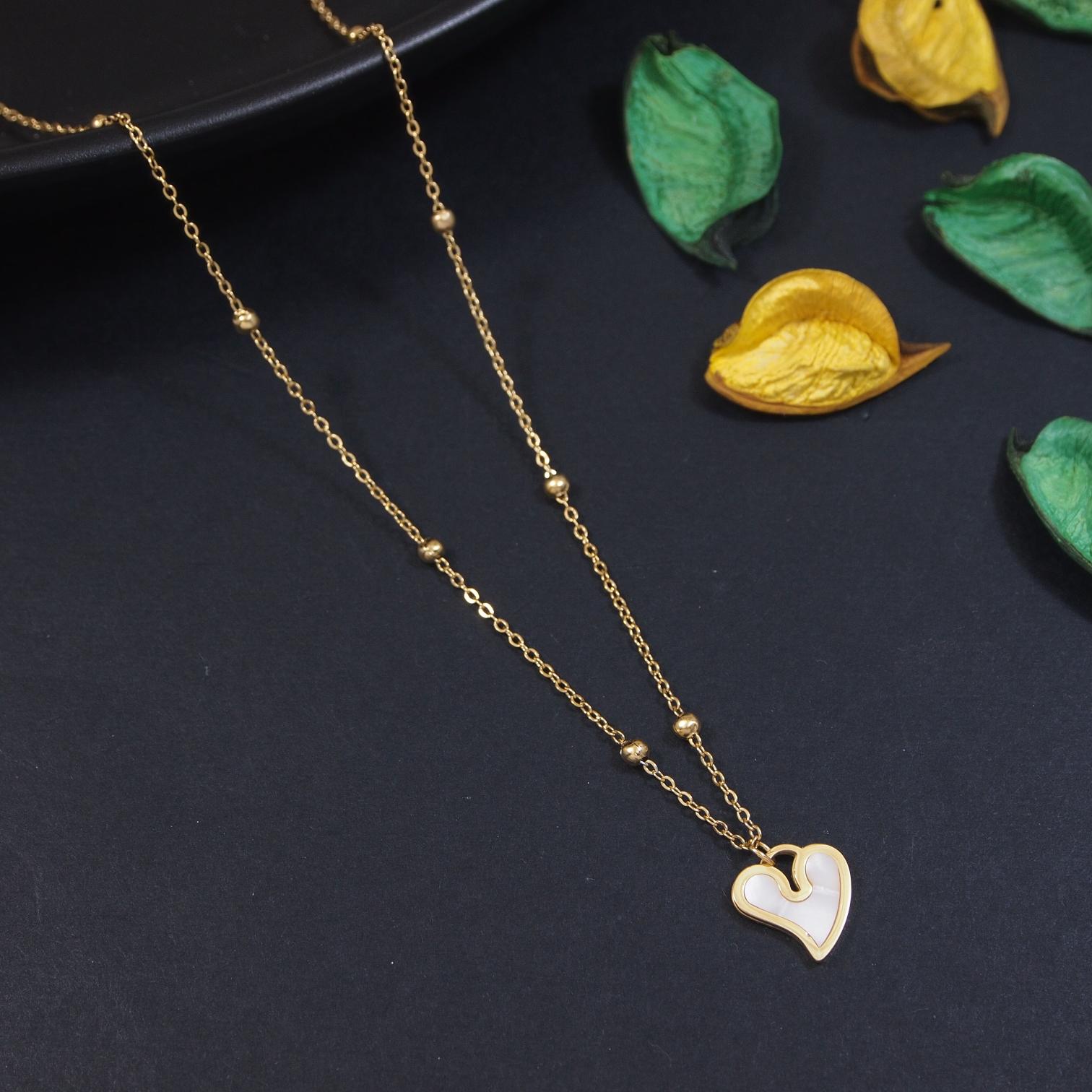 Tarohi Jewels Stainless Steel  Necklace
