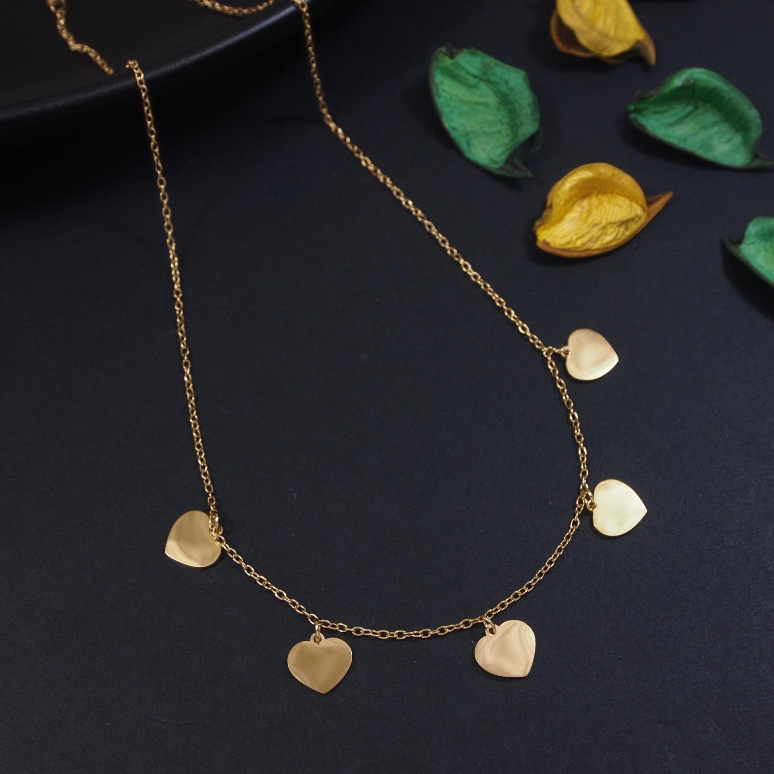 Tarohi Jewels Stainless Steel  Necklace