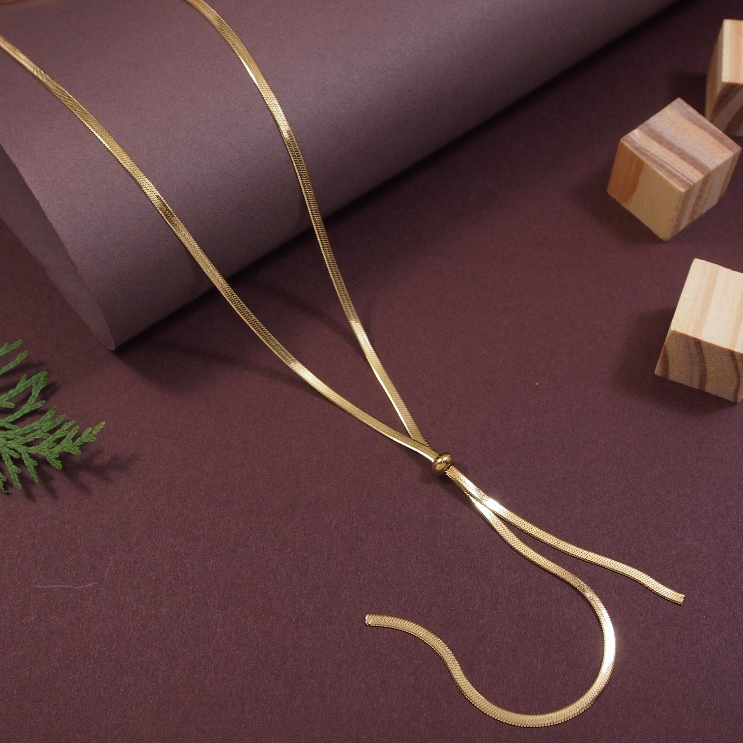 Tarohi Jewels Stainless Steel  Necklace