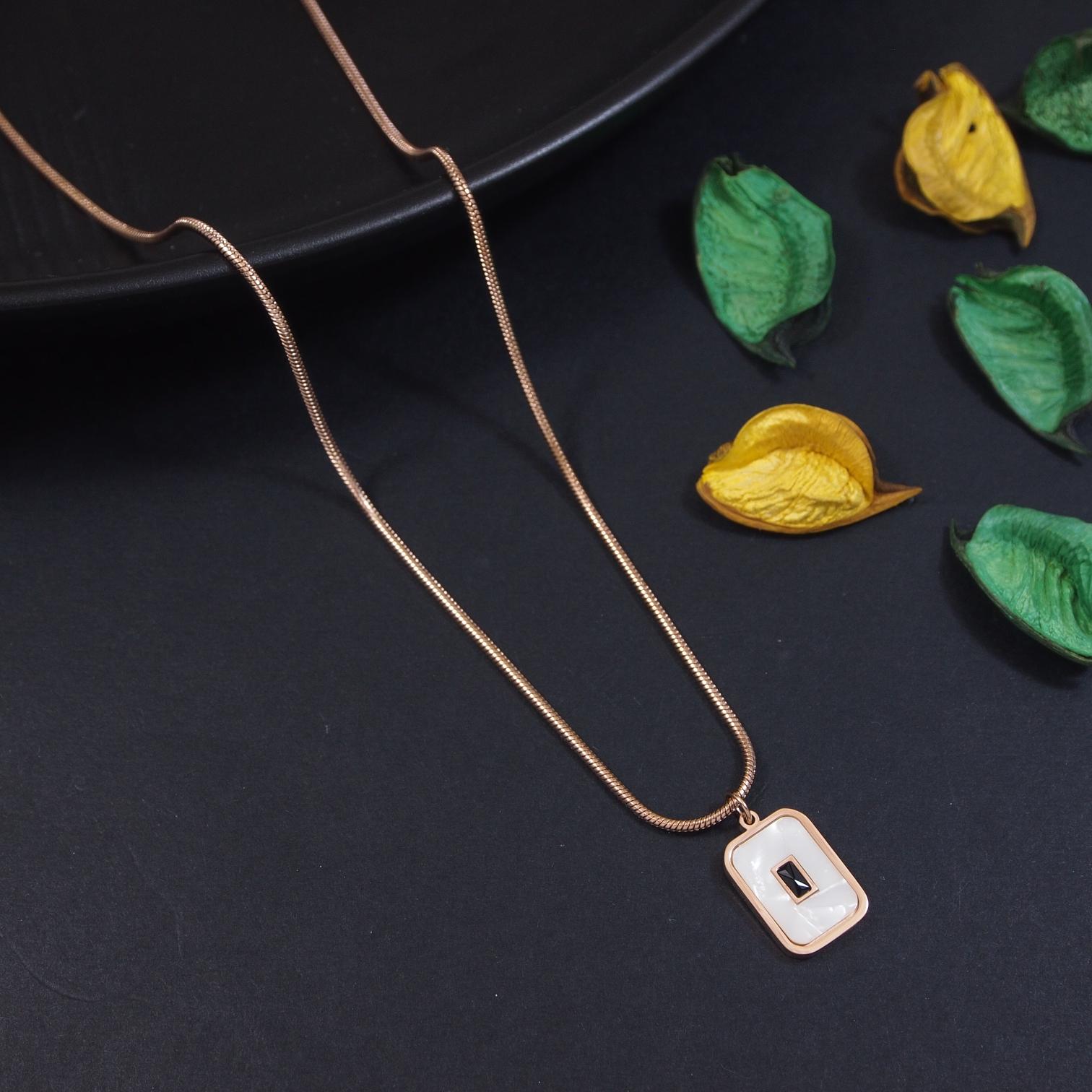 Tarohi Jewels Stainless Steel  Necklace
