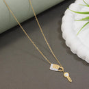 Tarohi Jewels Stainless Steel  Necklace