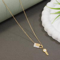 Tarohi Jewels Stainless Steel  Necklace