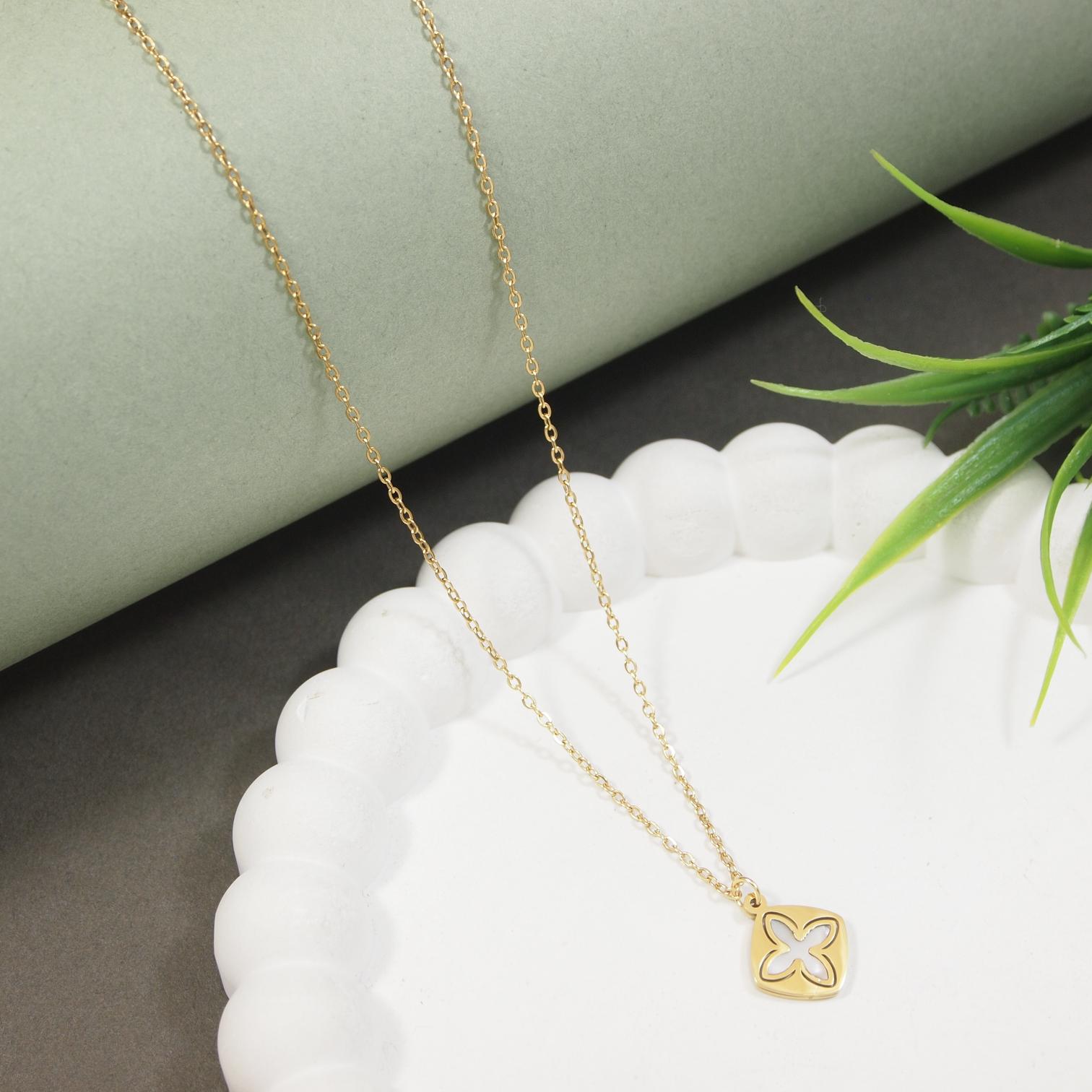 Tarohi Jewels Stainless Steel  Necklace