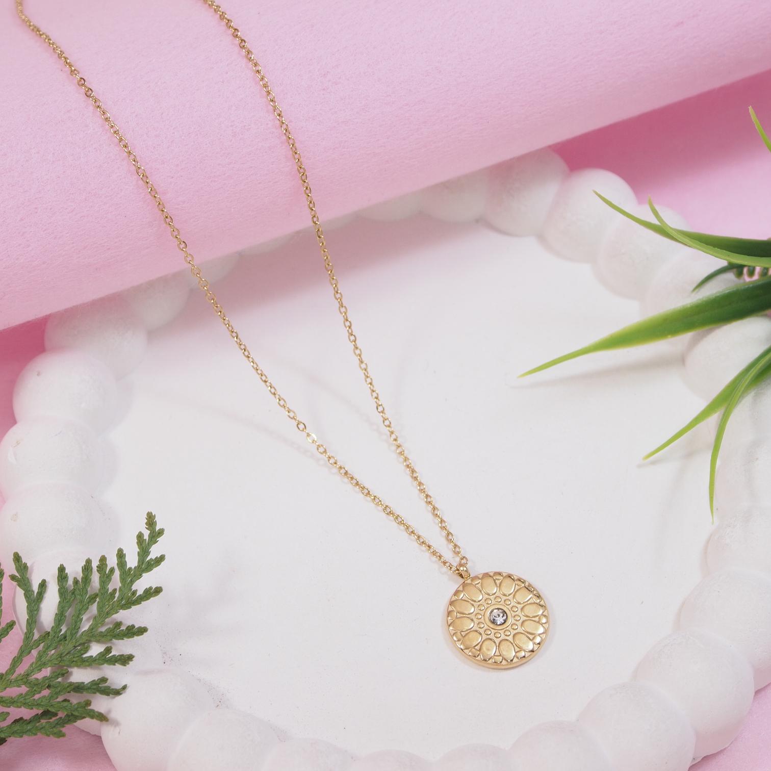 Tarohi Jewels Stainless Steel  Necklace