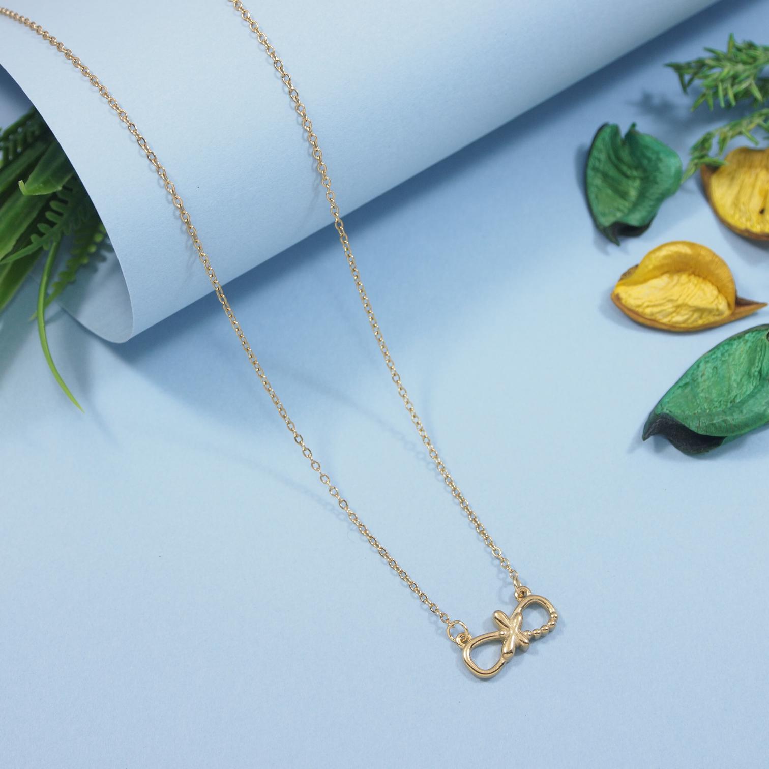 Tarohi Jewels Stainless Steel  Necklace