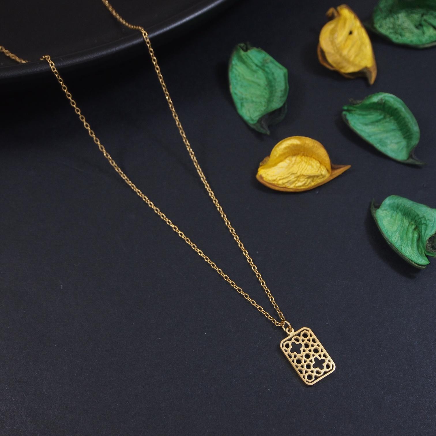 Tarohi Jewels Stainless Steel  Necklace