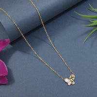 Tarohi Jewels Stainless Steel  Necklace